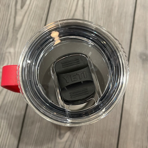 Yeti Red Tumbler with Handle - Picture 3 of 4